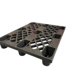 PALLET NHỰA CỐC 1000X800X140 - TÁI SINH ĐEN